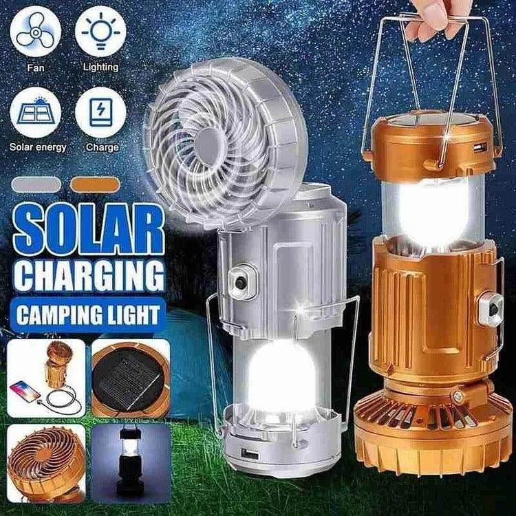 (π₯π2024 New Year Hot Saleπ 49%) 6 in 1 Portable Solar LED Camping Lantern - Emporium Shop