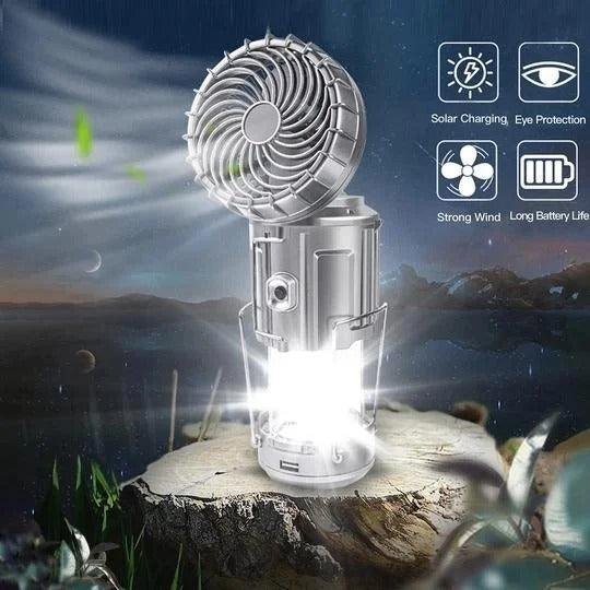 (π₯π2024 New Year Hot Saleπ 49%) 6 in 1 Portable Solar LED Camping Lantern - Emporium Shop