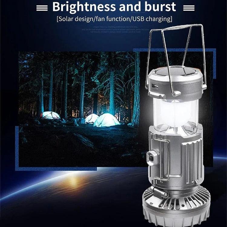(π₯π2024 New Year Hot Saleπ 49%) 6 in 1 Portable Solar LED Camping Lantern - Emporium Shop