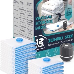 Vacuum Storage Bags [50% OFF + FREE SHIPPING]